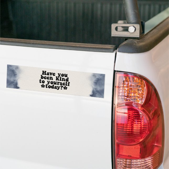 Bumper Sticker - Kind (On Truck)