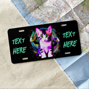 Bumper Sticker License Plate