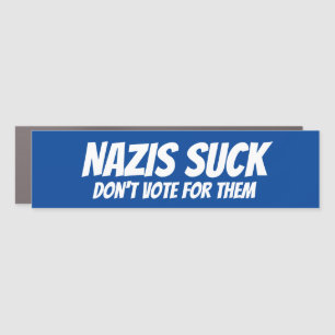 Bumper sticker magnate car magnet