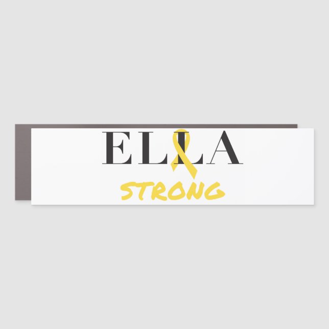 Bumper Sticker Magnet (Front)