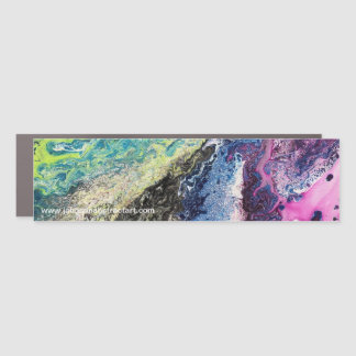 Bumper sticker magnet by Johnson Abstract Art