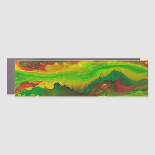 Bumper sticker magnet by Johnson Abstract Art (Front)