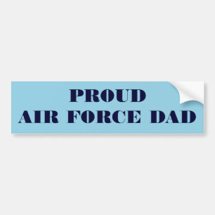 Bumper Sticker Proud Air Force Dad