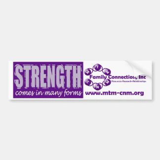 Bumper Sticker Strength Has Many Forms