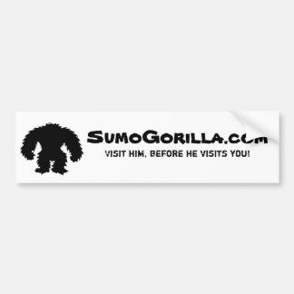 Bumper sticker-SumoGorilla.com Sticker