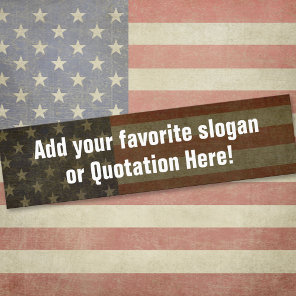 Bumper Sticker Template
