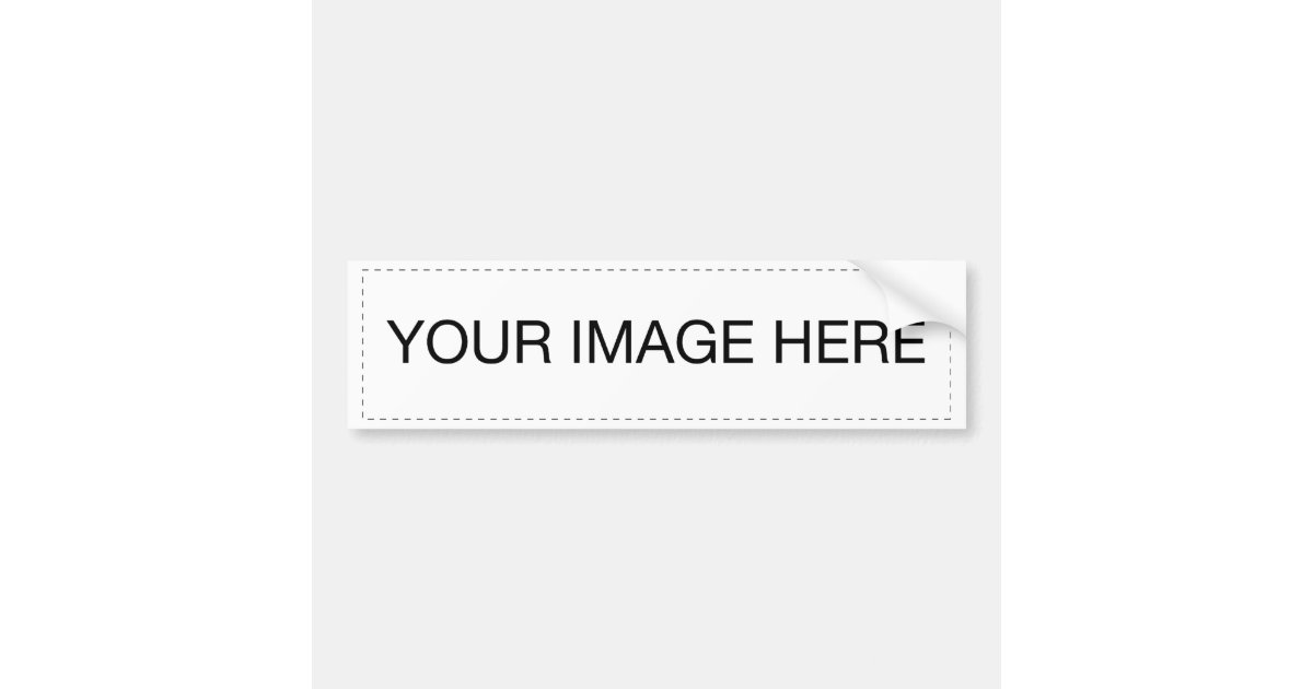 Bumper Sticker Template Zazzle Bumper Sticker Template Zazzle