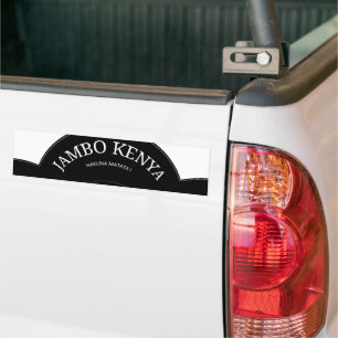 Bumper Sticker Template