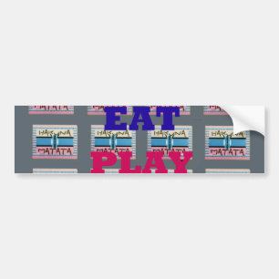 Bumper Sticker Template Car Bumper Sticker