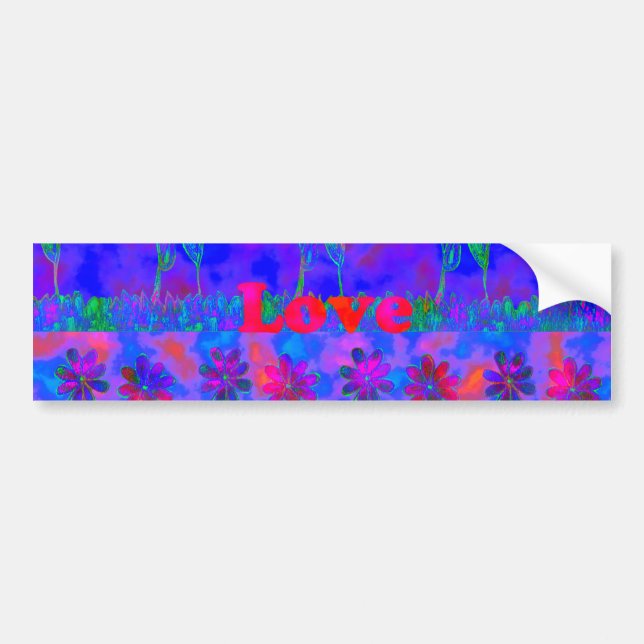 Bumper Sticker Template Car Bumper Sticker (Front)
