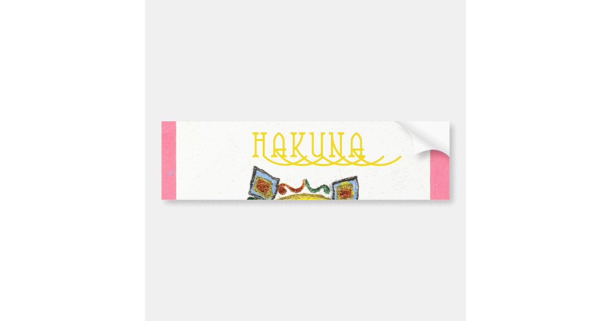 Bumper Sticker Template Car Bumper Sticker | Zazzle
