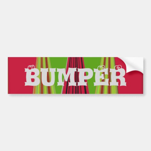 Bumper Sticker Template Car Bumper Sticker