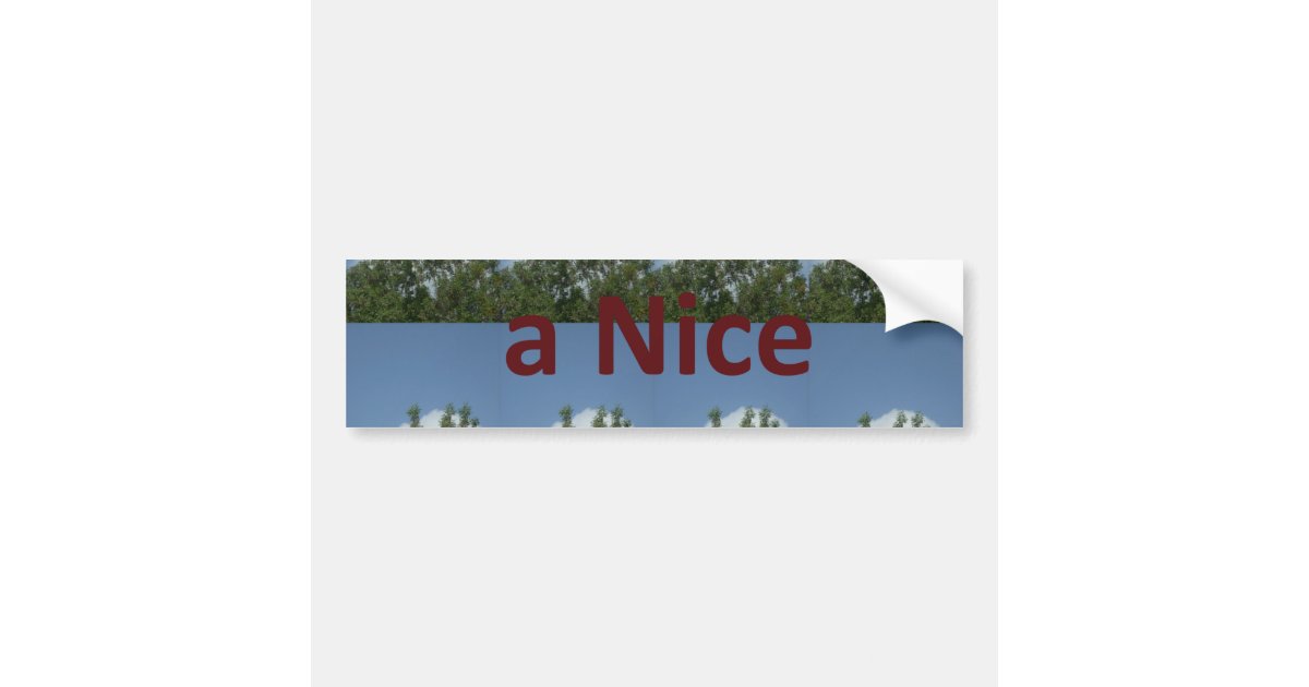 Bumper Sticker Template Car Bumper Sticker Zazzle Bumper Sticker Template Car Bumper Sticker Zazzle