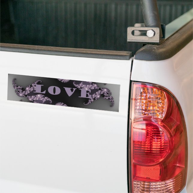 Bumper Sticker Template Car Lovely Powerful Colors (On Truck)