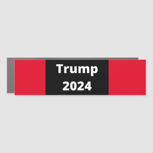  Bumper Sticker Trump 2024 Car Magnet