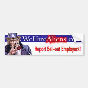 bumper sticker - uncle sam