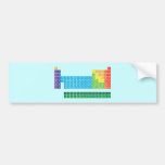 periodic  table  of  elements  Bumper Stickers