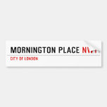 Mornington Place  Bumper Stickers