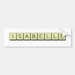 Isabelle  Bumper Stickers