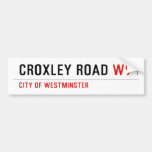 Croxley Road  Bumper Stickers