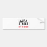 Laura Street  Bumper Stickers
