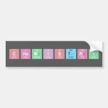 Chemistry  Bumper Stickers