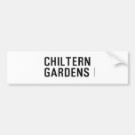 Chiltern Gardens  Bumper Stickers