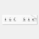 Blue Tang  Bumper Stickers