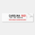 Carolina  Bumper Stickers