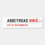 abbeyroad  Bumper Stickers