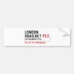 London Road.Net  Bumper Stickers