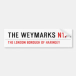 the weymarks  Bumper Stickers
