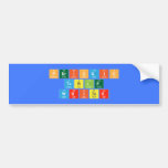 Periodic
 Table
 Writer  Bumper Stickers