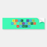 ASIYE CATAL
 FEN BILIMLERI 
 OGRETMENI  Bumper Stickers
