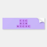 Zoe 
 Reyna
 Taylor  Bumper Stickers