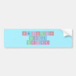 Periodic
 Table
 Writer  Bumper Stickers