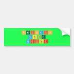 Periodic
 Table
 Writer  Bumper Stickers