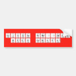 Cristina Fernández
 Hugo Gamaza  Bumper Stickers