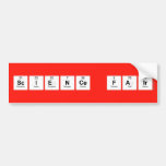 Science fair  Bumper Stickers