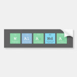 WALANDA  Bumper Stickers