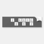 I Love
 K Ar I  Bumper Stickers