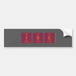 IS|C  Bumper Stickers