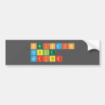 Periodic
 Table
 Writer  Bumper Stickers