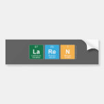 Laren  Bumper Stickers
