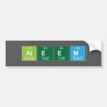 Aleem  Bumper Stickers