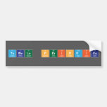 Tabela periodica  Bumper Stickers