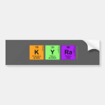 Kyra  Bumper Stickers