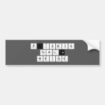 Periodic
 Table
 Writer  Bumper Stickers
