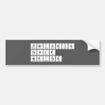 Periodic
 Table
 Writer  Bumper Stickers