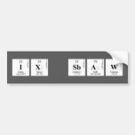 IX SBAW  Bumper Stickers